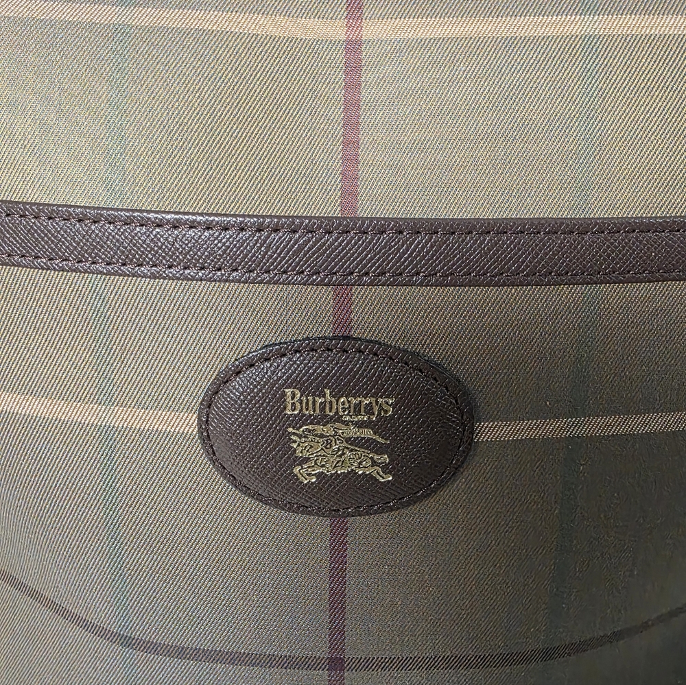 Burberrys Nova Check Vintage Excellent Condition Bag Classic Plaid - Picture 3 of 17